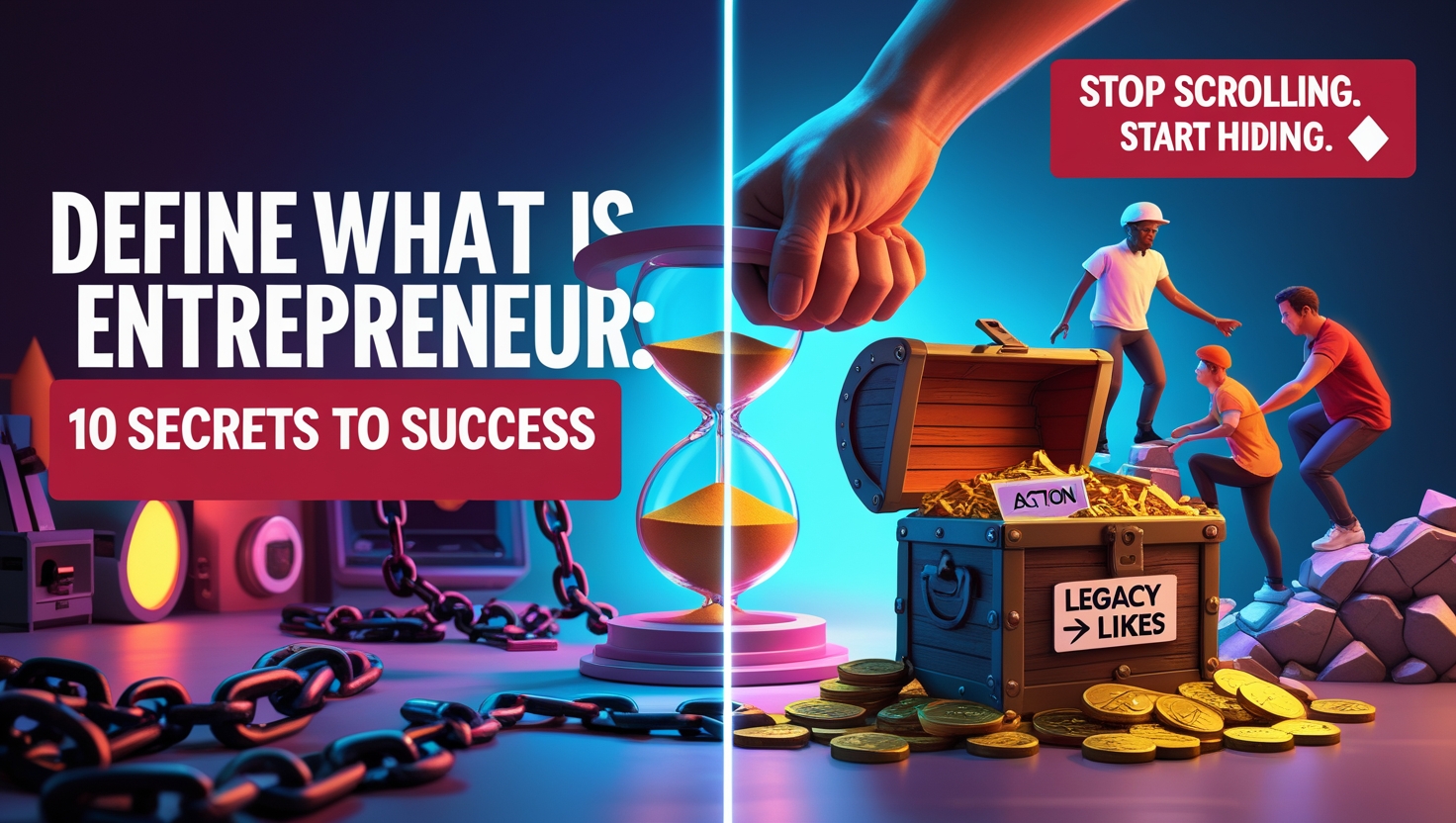 define what is entrepreneur